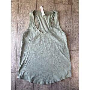 Womens LuluLemon Racerback tank top - size 4 - Mint green